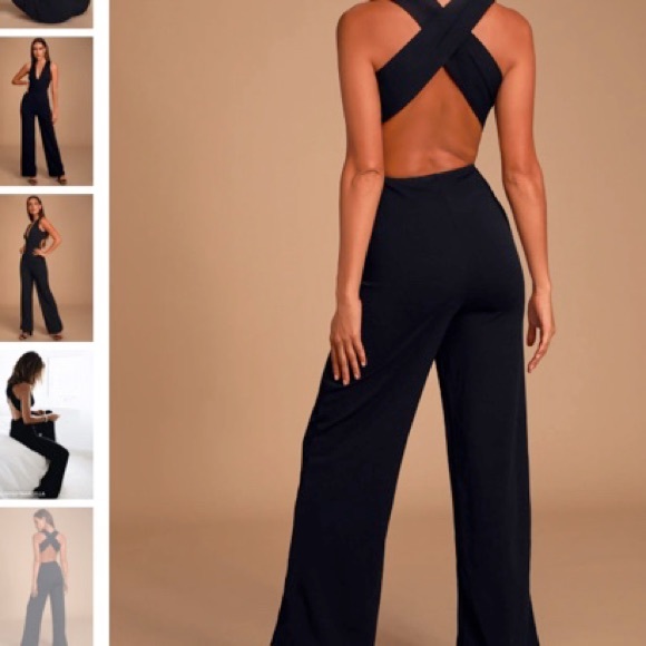 Lulus Black Jumpsuit - Picture 1 of 4